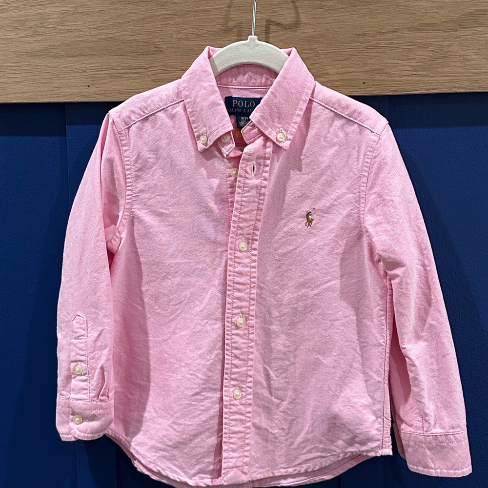 Polo by Ralph Lauren Pink Button-Down Shirt for Kids
